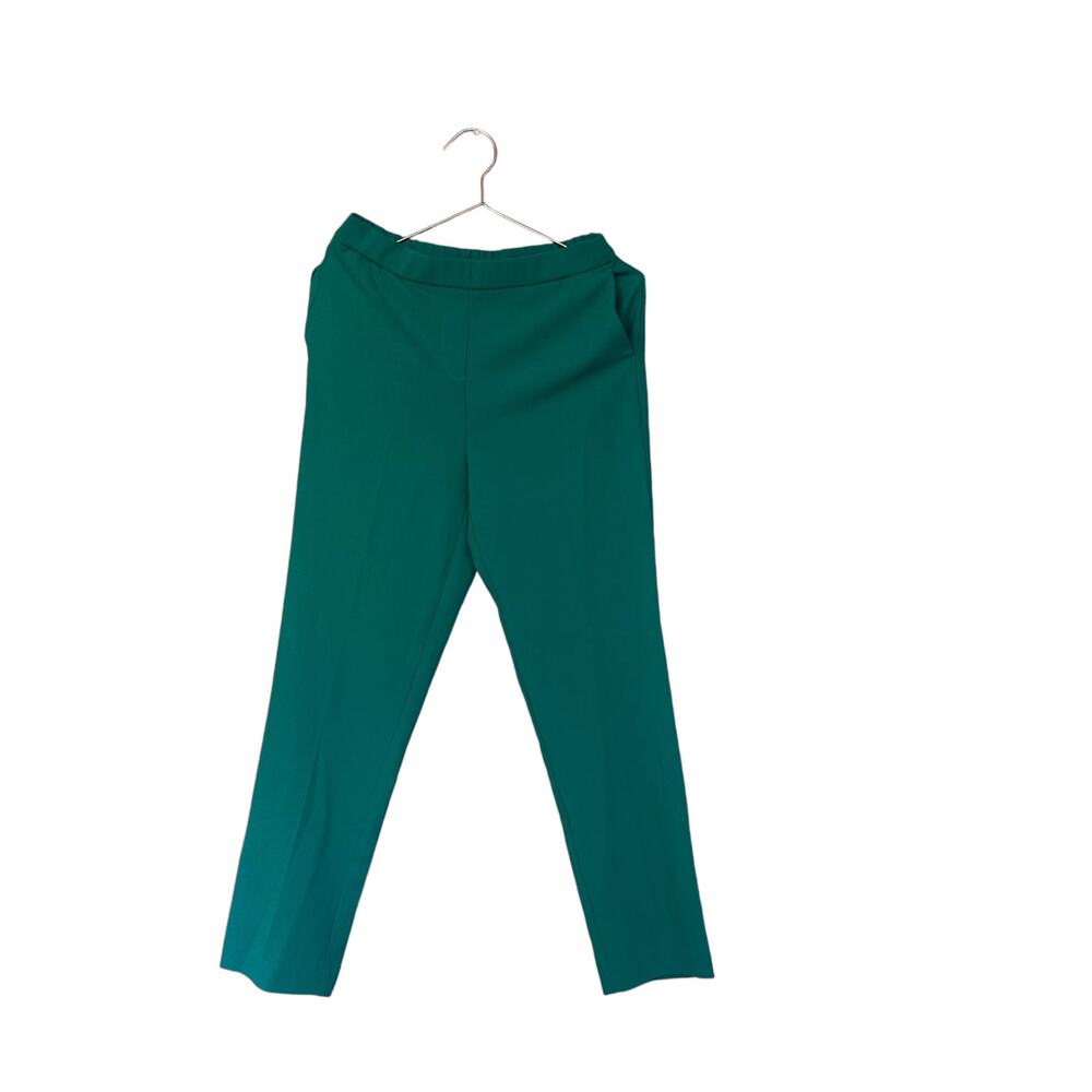 Rachel Zoe green elastic waist ankle pant size 4